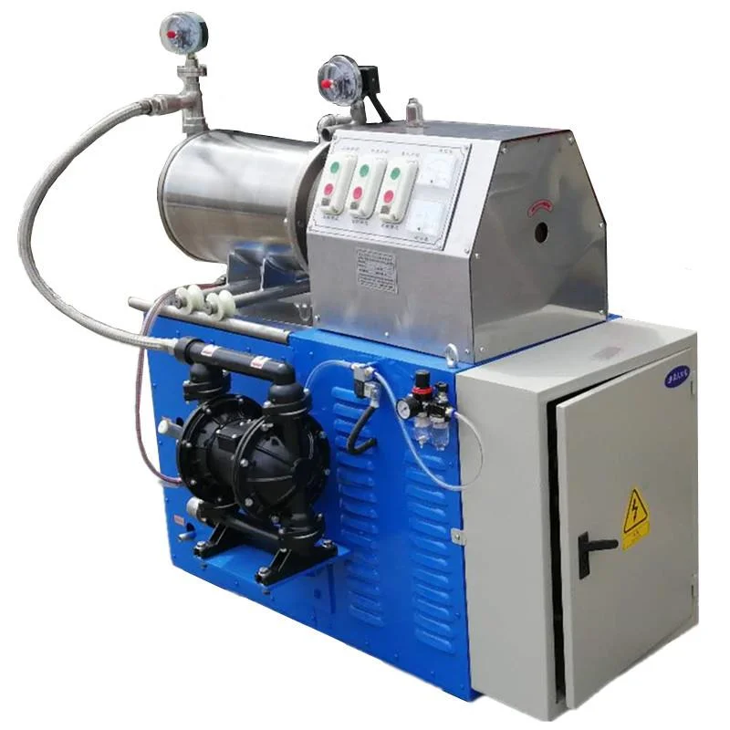 Horizontal Disc Type Pigment Grinding Sand Bead Mill Machine