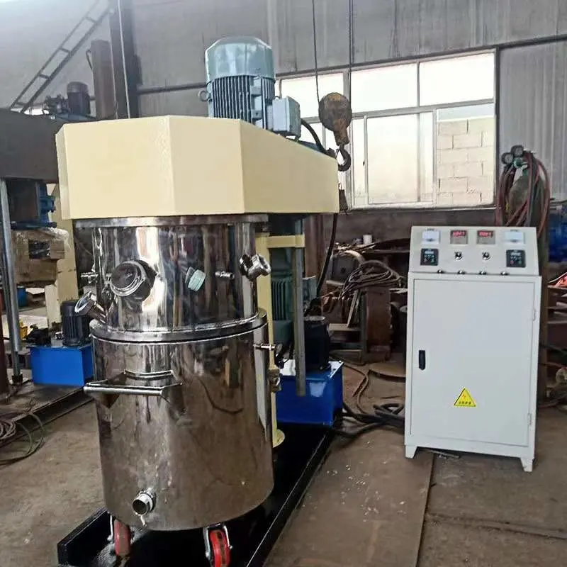 Electric/Water/Steam/Oil Heating Type Dual Planetary Power Mixer for High Viscosity Materials