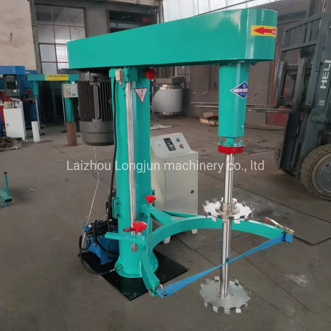 Industry Water Proof Paint High Speed Disperser (Hydraulic Lifting)