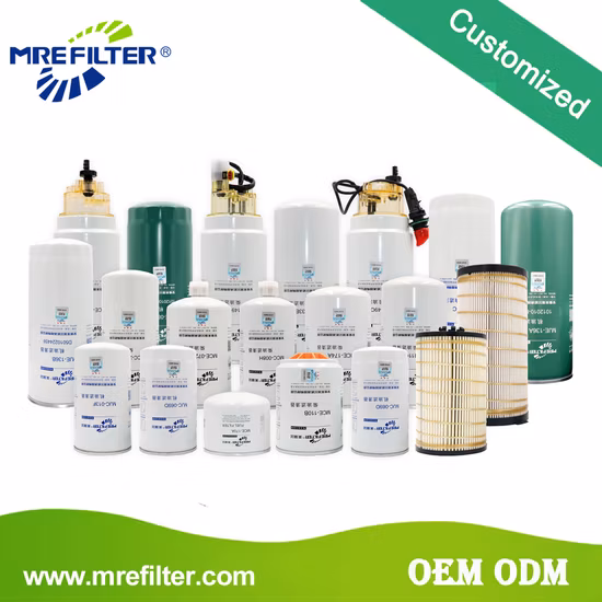 Filtro aria/olio/carburante/elemento OEM per ricambi auto a prezzo di fabbrica diretto per motore di camion Isuzu/Toyota/John Deere/Perkins/Hyundai/Benz