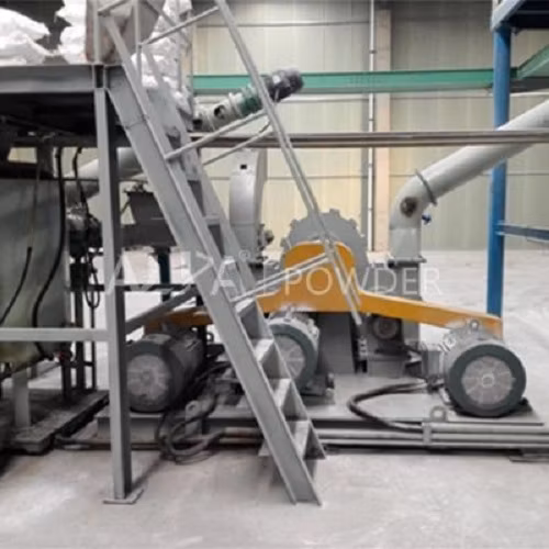 Macchine per il rivestimento superficiale in polvere di calcare e calcite di ossido di zinco con mulino a spilli