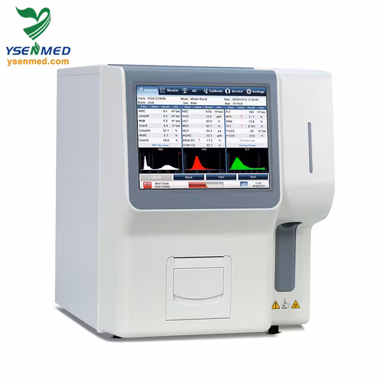 Analizzatore ematologico completamente automatico per apparecchiature di laboratorio medico Yste320